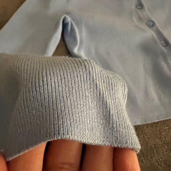 Sunday Best Izzy Cardigan in Light Blue Size XS - Picture 3 of 5